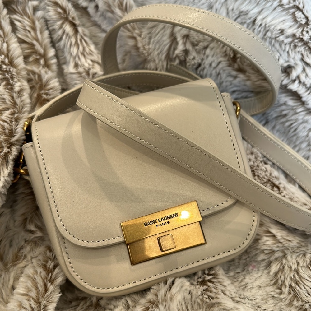 YSL Mini Smooth Calfskin Crossbody Satchel bag